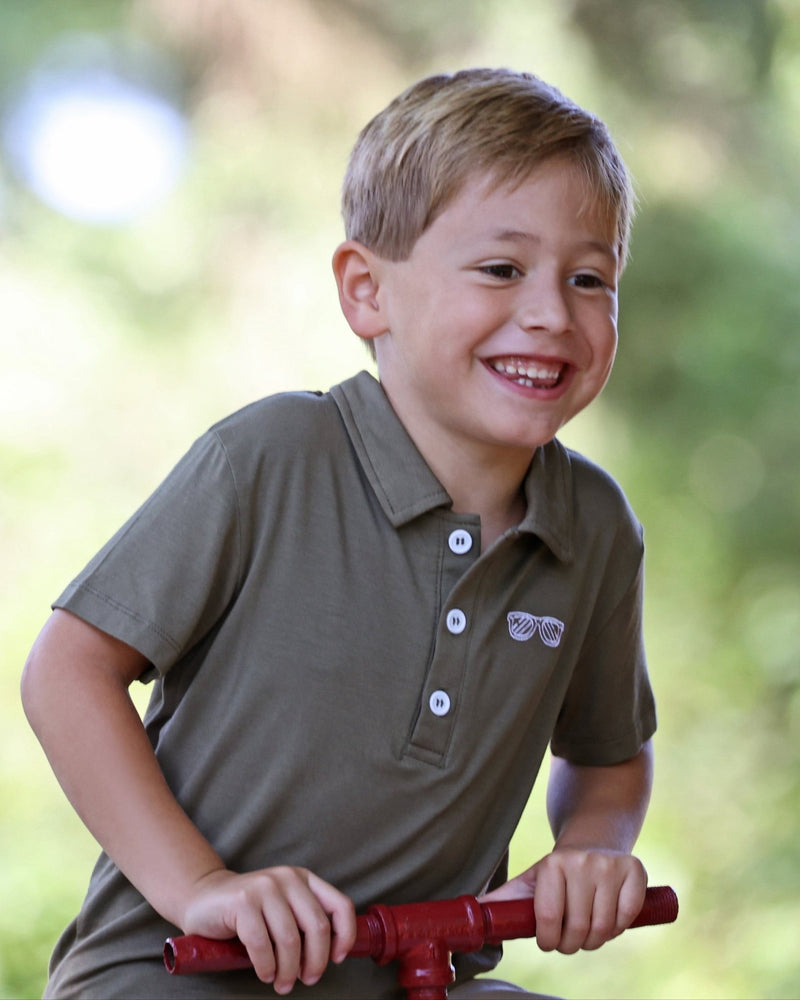 The YOLO POLO - Army Green - GILi Guise