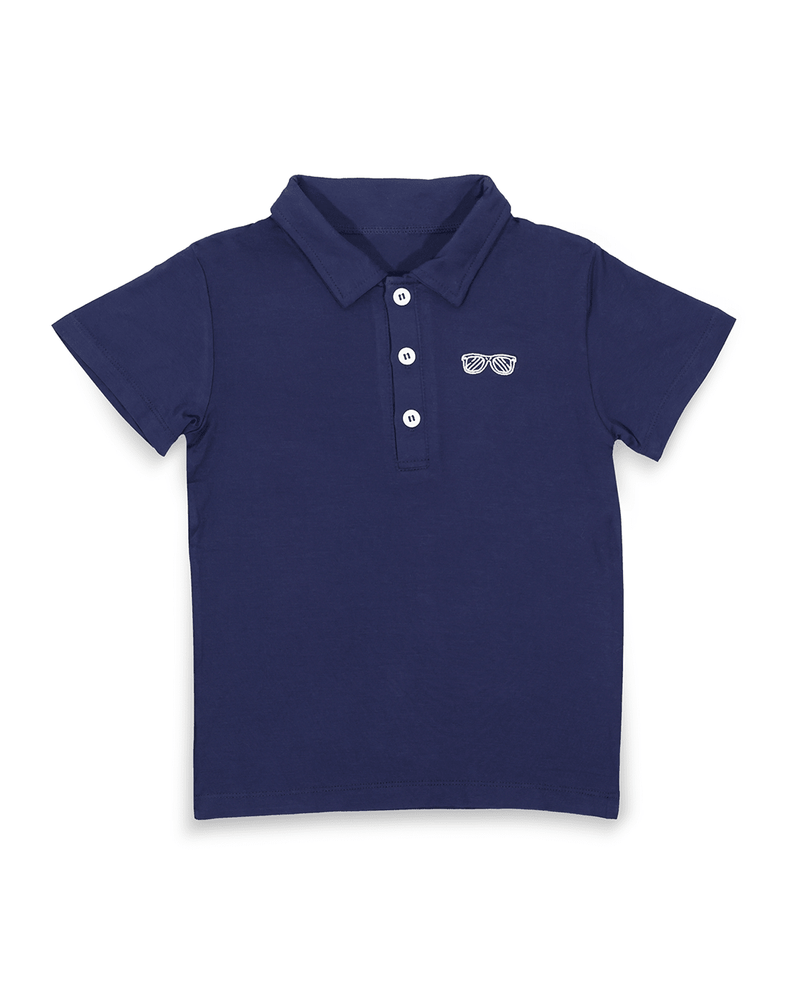 The YOLO POLO - Navy - GILi Guise