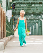 THX, It Has Pockets Romper - Turquoise - GILi Guise