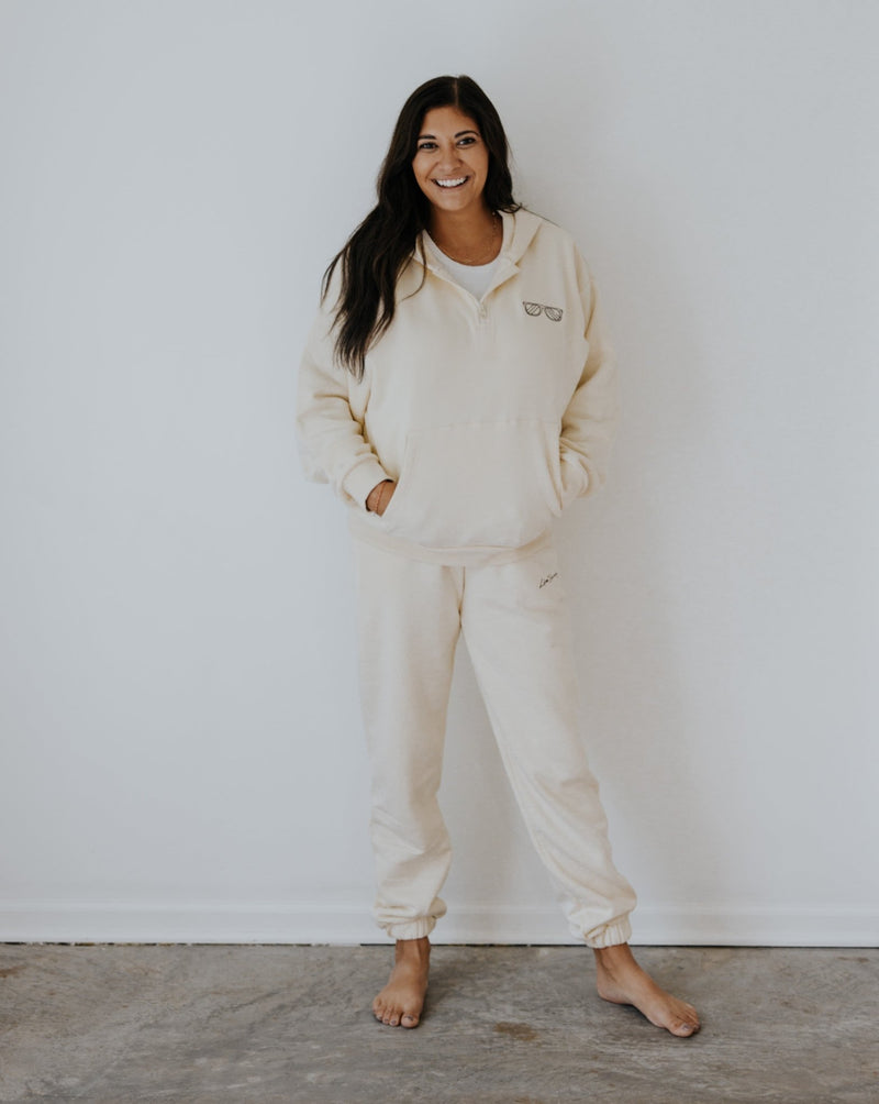 WOMENS Family Sweat Set - Brown - GILi Guise