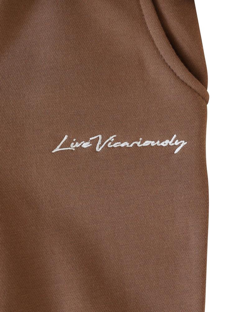 WOMENS Family Sweat Set - Brown - GILi Guise